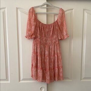 ROW * A Elegant Pink Floral Dress. Size M